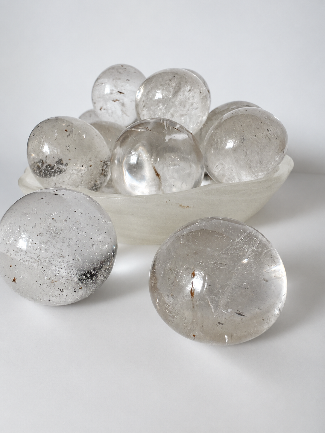 Clear Quartz Round Tumble