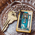 Tarot - 2 - The High Priestess Keychain
