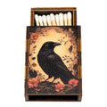 Matches • Raven Wooden Matchbox • Home Decor for Candles