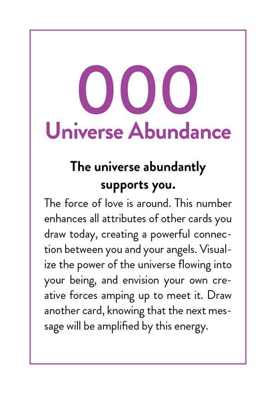 Angel Numbers Deck by Mystic Michaela