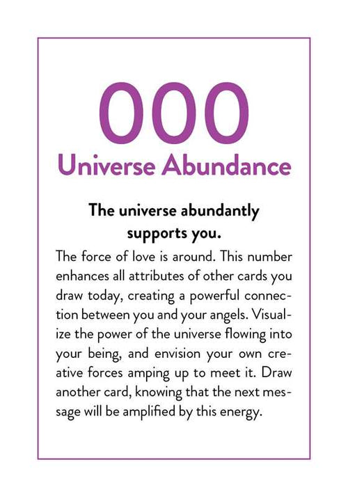 Angel Numbers Deck by Mystic Michaela