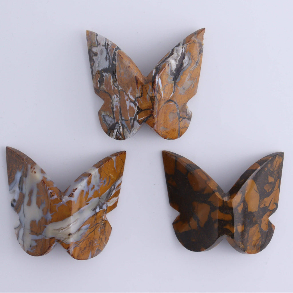 Brecciated Jasper Butterfly