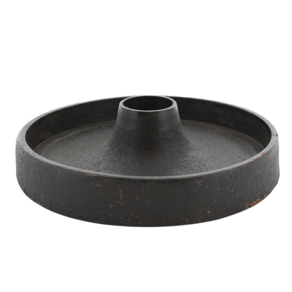 Brooks Cast Iron Taper Candle Holder