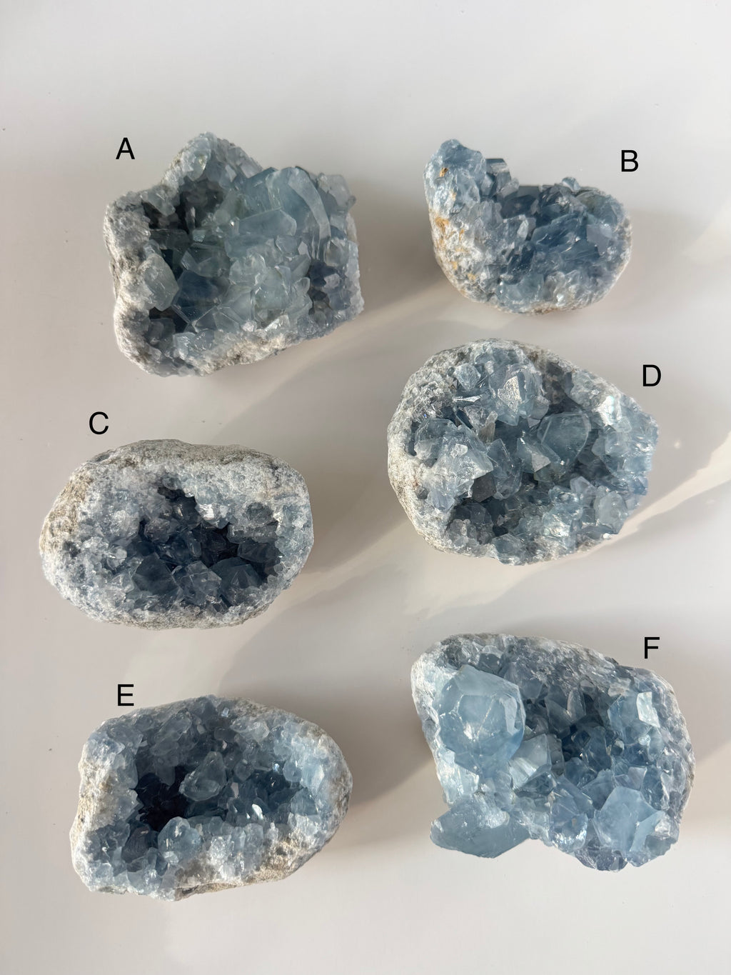 Celestite Cluster
