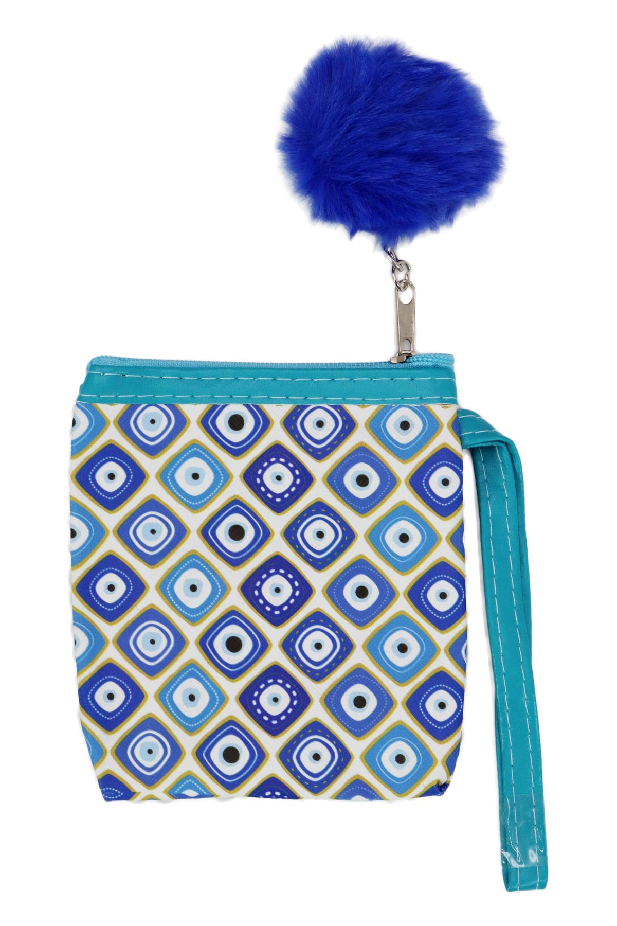 Evil Eye Protection Pouch Wristlet
