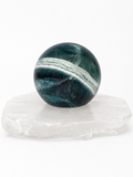 Green Fluorite Sphere