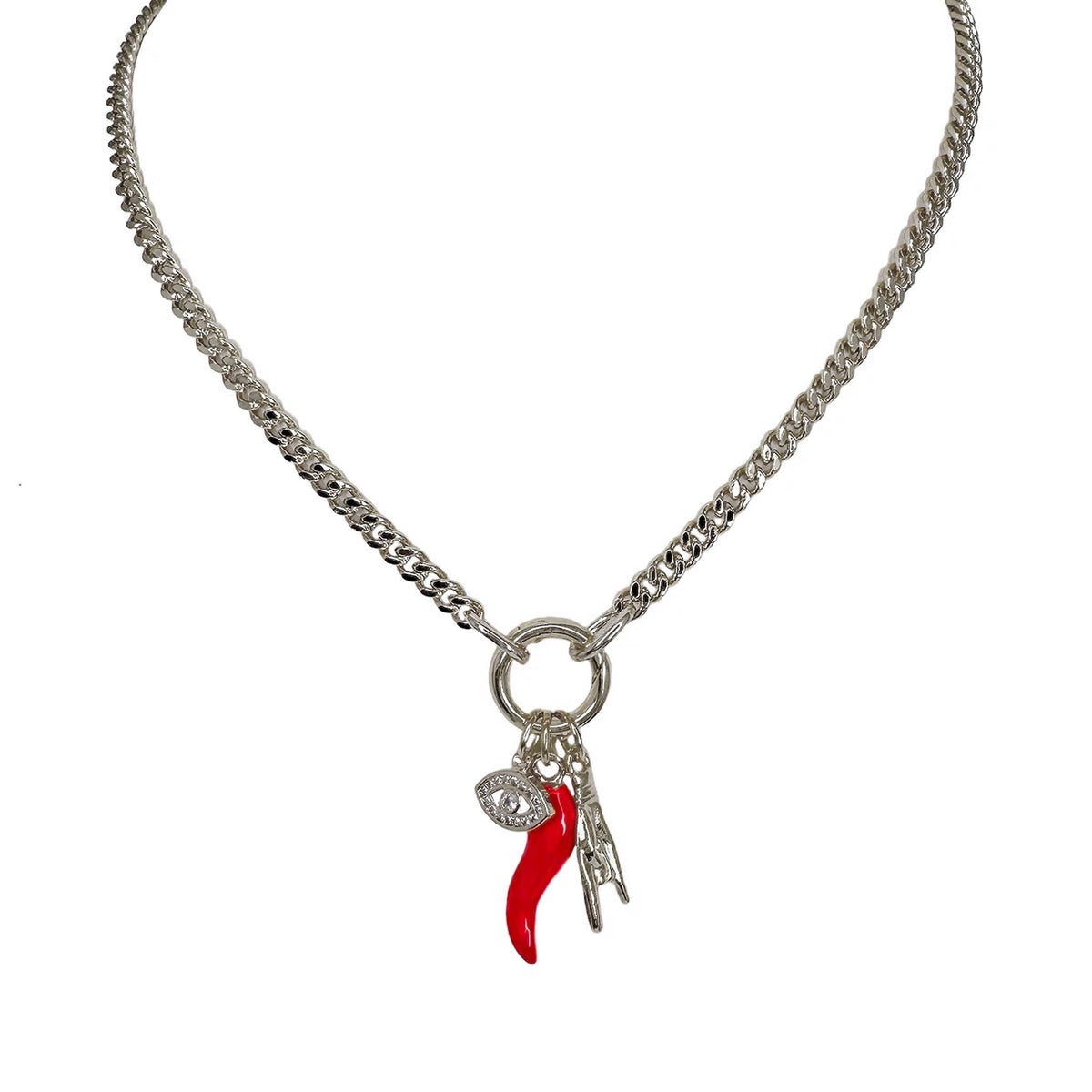 Mariano Italian Horn Protection Necklace