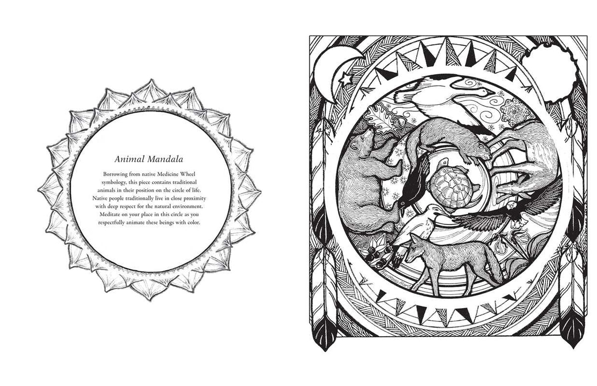 Sacred Geometry Coloring Book by Francene Hart