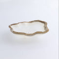 White Onyx + Calcite Rough-Edge Ritual Bowl