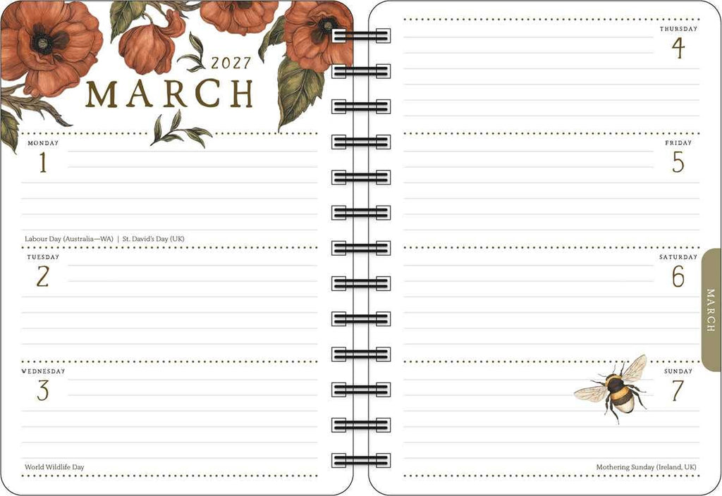 Woodland Wardens 2027 Weekly Planner by Jessica  Roux