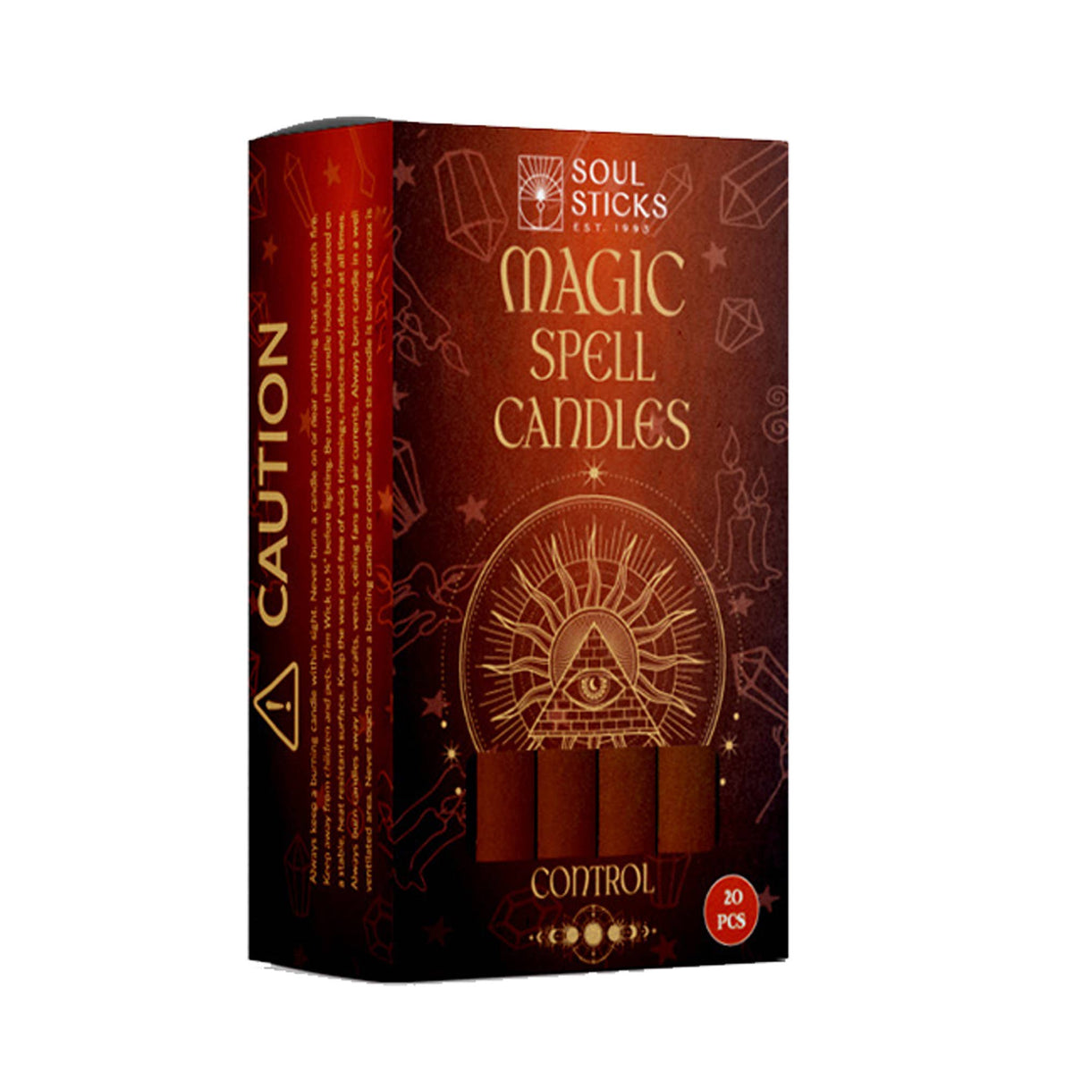 Magic Spell Candles - Soul Sticks Control (20)